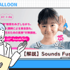 Sounds Fun!の解説・評判・口コミ・他社比較